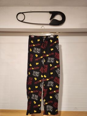 Home Alone Black Graphic Lounge Joggers